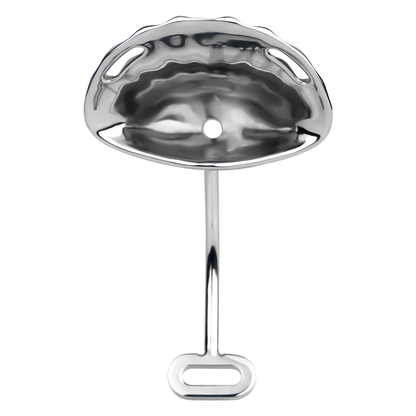 Sexy Shell Chastity Belt with Anal Plug and Urethral Catheter