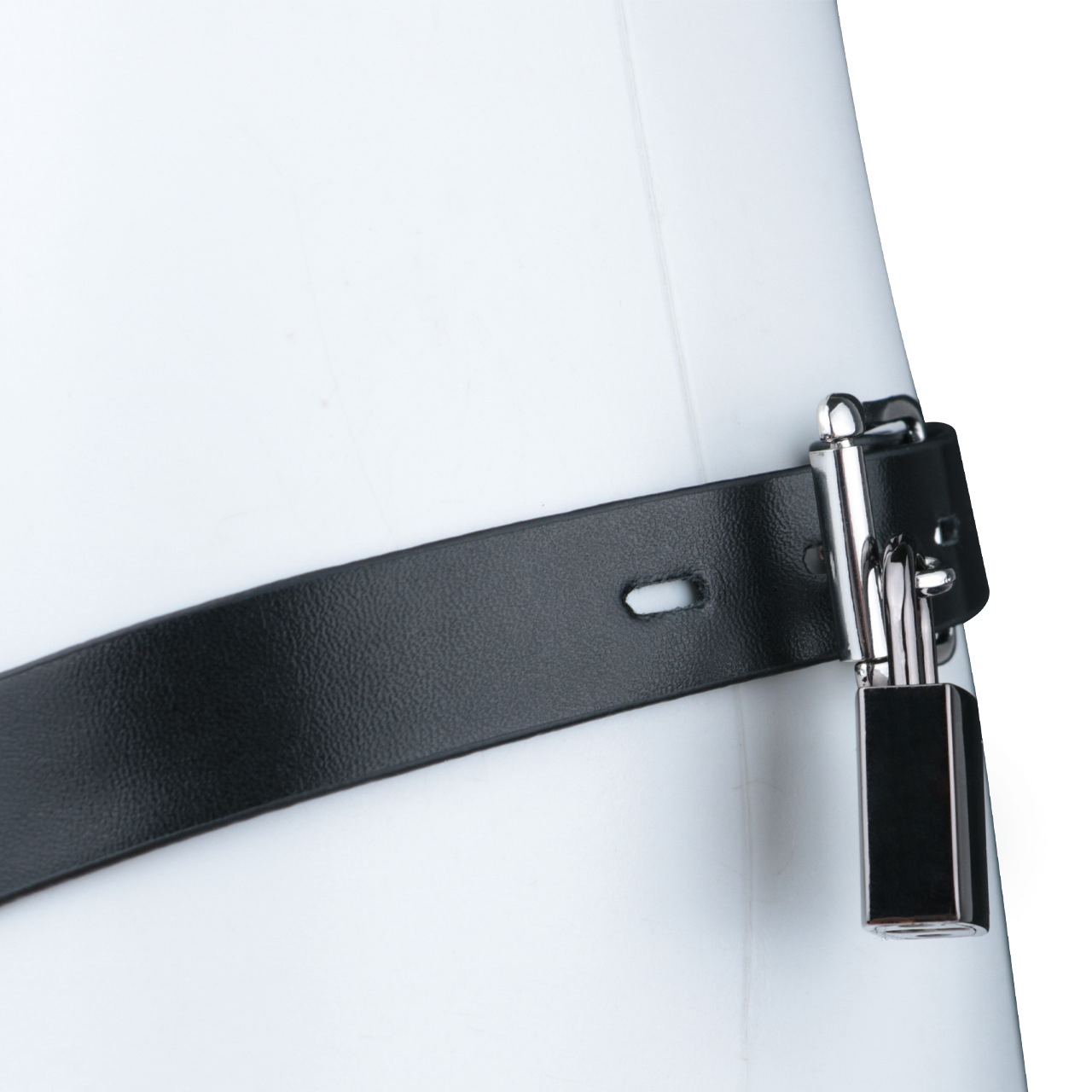 Sexy Shell Chastity Belt with Anal Plug and Urethral Catheter