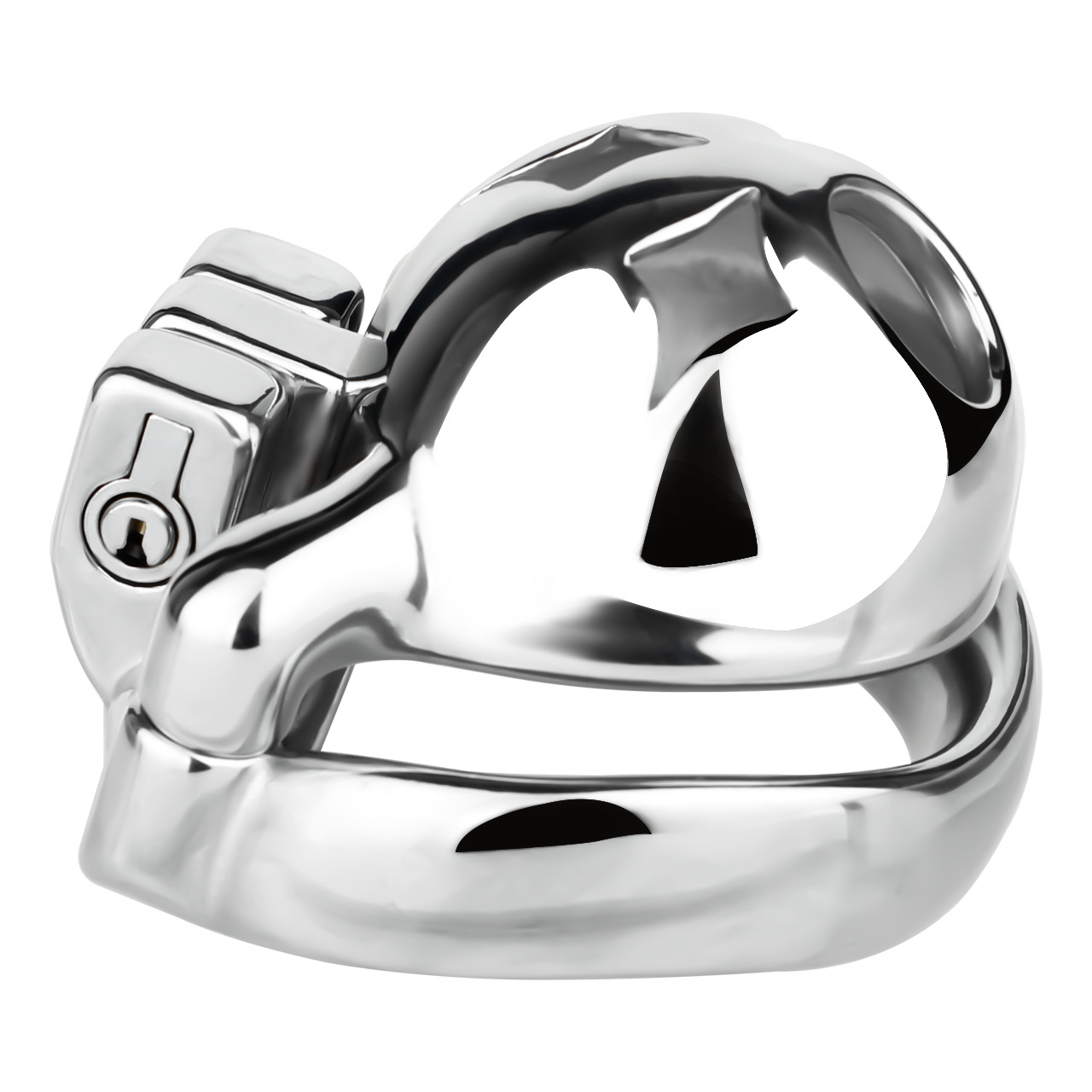 Small Metal Star Chastity Cage