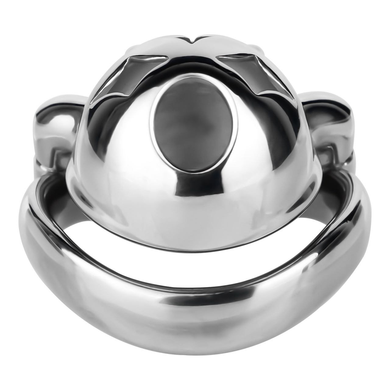 Small Metal Star Chastity Cage