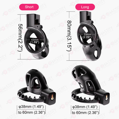 Monster Cock Cage Bondage With Adjustable 8 Sizes