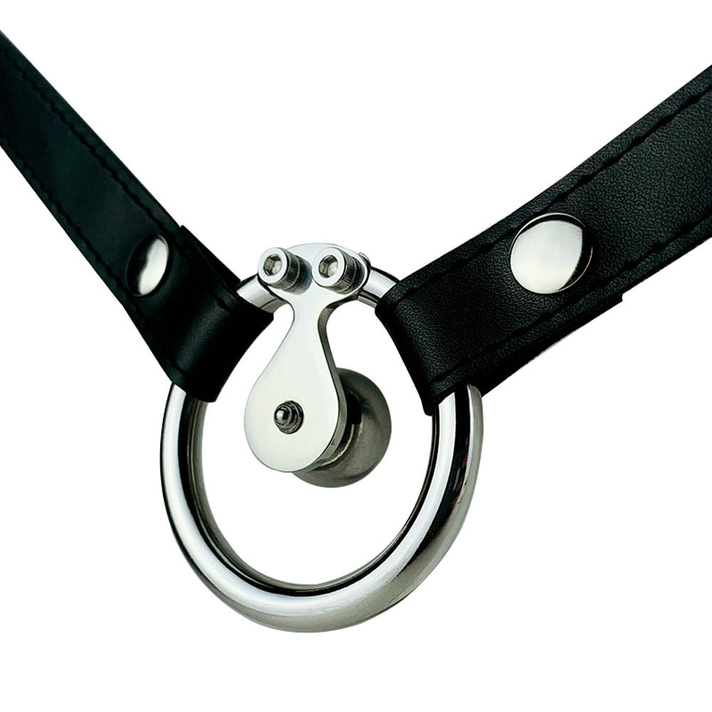Compact Urethral Inverted Chastity Cage with Secure Belt - 3 Styles