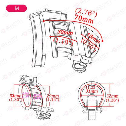 Open Chastity Cage