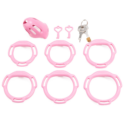 Oval ventilated cage configuration 9 and included accessories