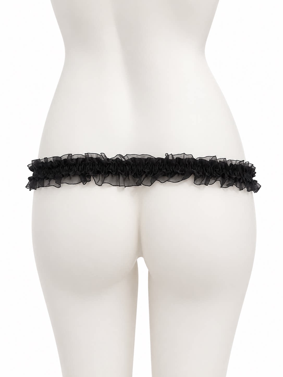 Patterned Elastic Chastity Support Strap