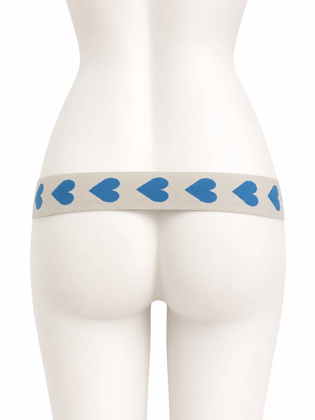 Patterned Elastic Chastity Support Strap