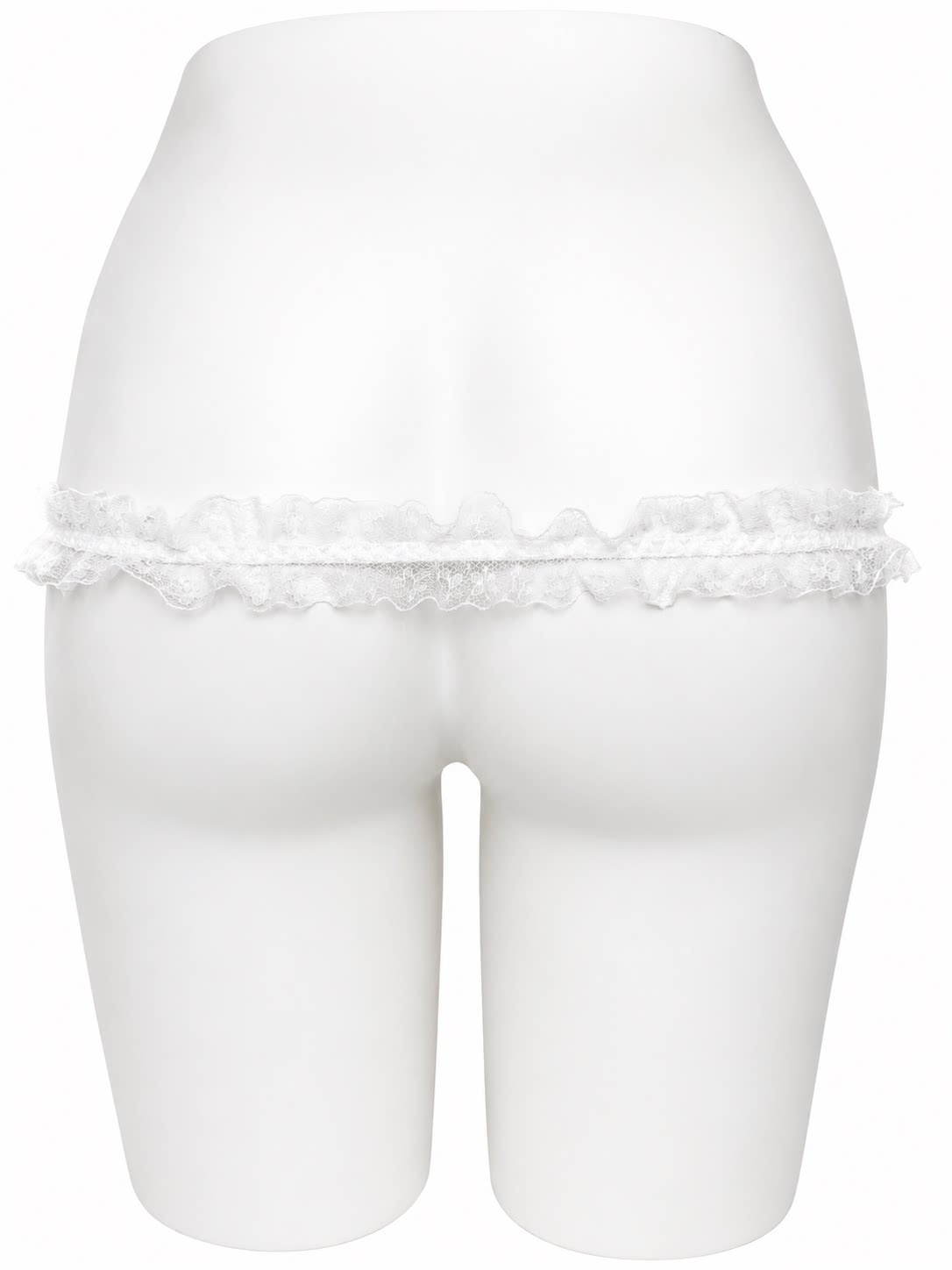 Patterned Elastic Chastity Support Strap