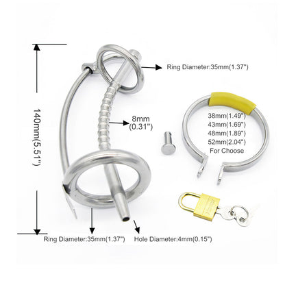Penis Ring Plug