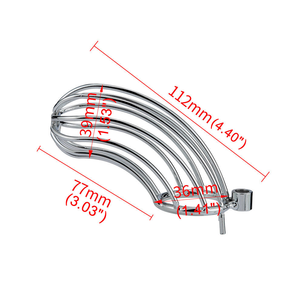 Permanent Chastity Lock (3 Rings)
