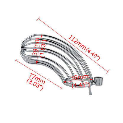 Permanent Chastity Lock (3 Rings)