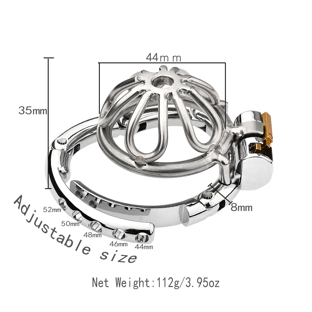 petal-shaped-adjustable-chastity-cage 6