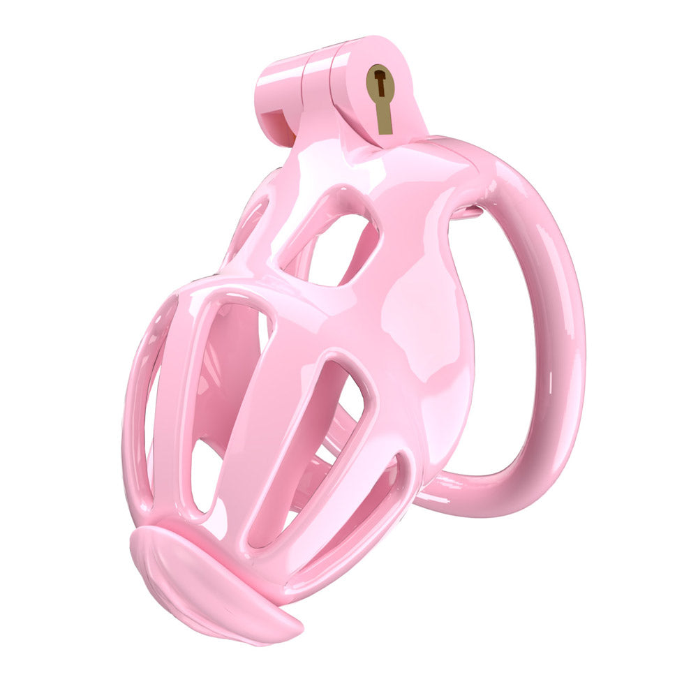 Pink Cobra Chastity Cage