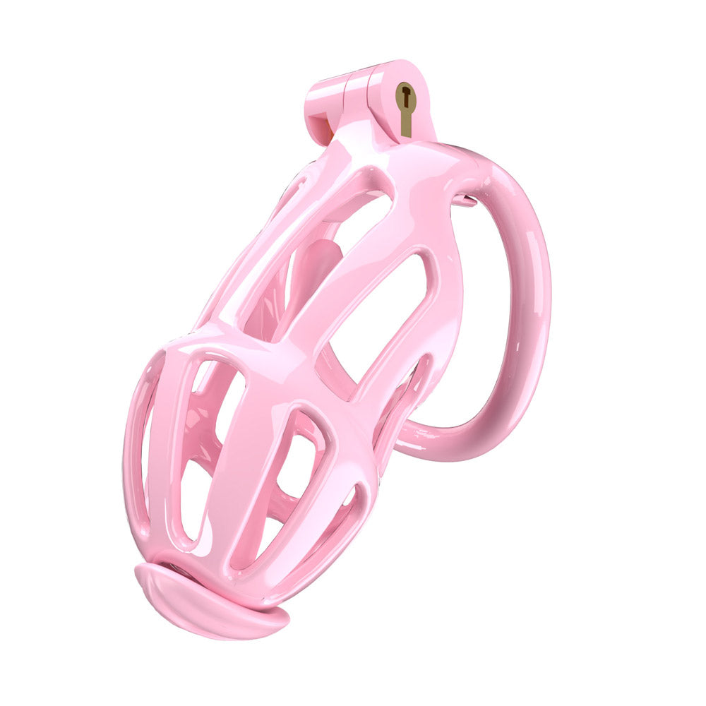 Pink Cobra Chastity Cage