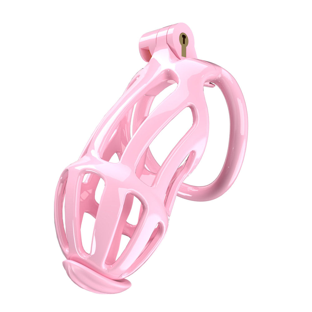 Pink Cobra Chastity Cage