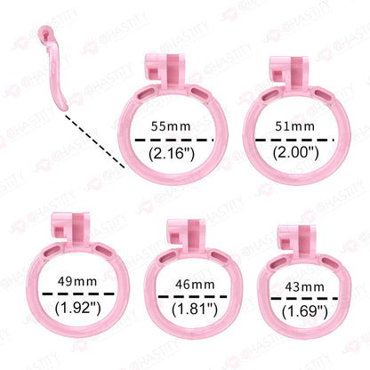 Pink Cobra Chastity Cage