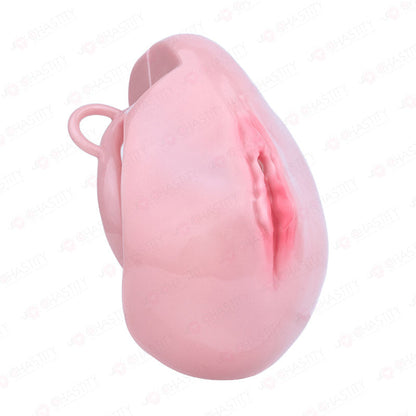 Pussy Cock Cage With Wearable Butt Plug
