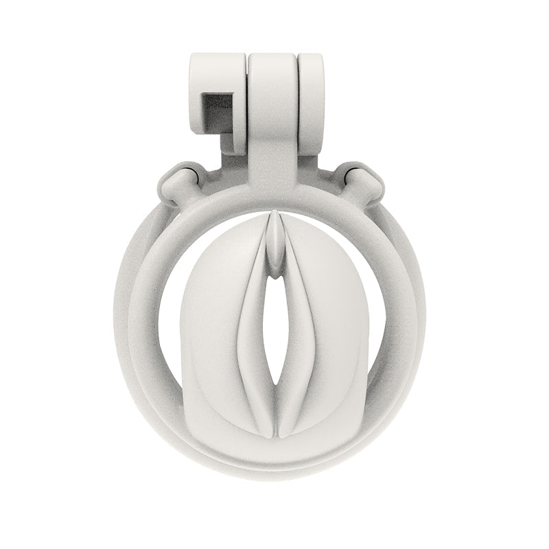 Pink Pussy-Shaped Chastity Cage