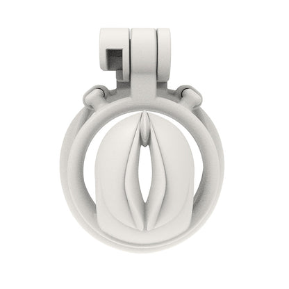 Pink Pussy-Shaped Chastity Cage