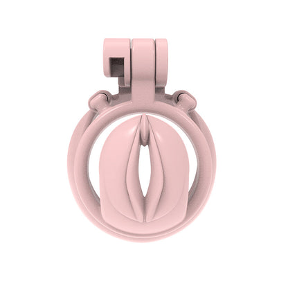 Pink Pussy-Shaped Chastity Cage