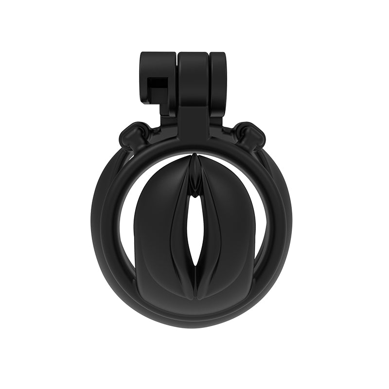 Pink Pussy-Shaped Chastity Cage