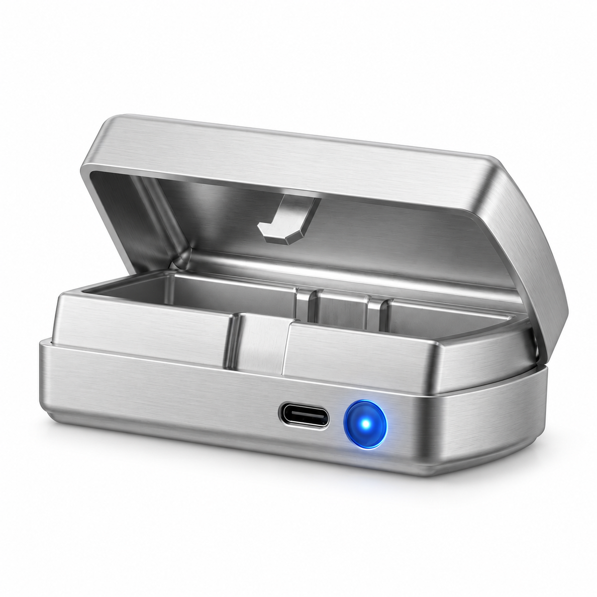 QIUI Remote Unlock Key Box – App-Controlled Metal Key Pod