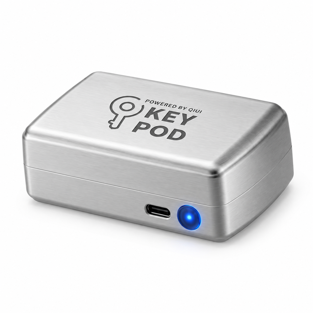 QIUI Remote Unlock Key Box – App-Controlled Metal Key Pod