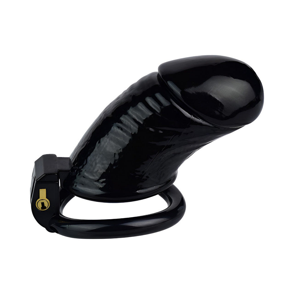 3D Printed Realistic Black Cock Cage Penis Sleeve