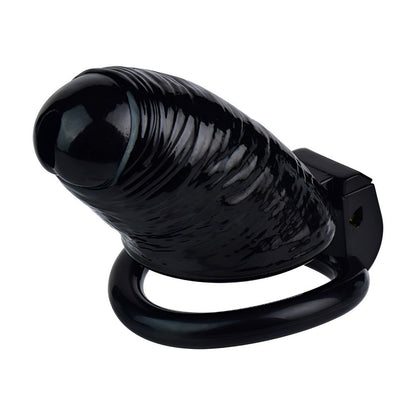 3D Printed Realistic Black Cock Cage Penis Sleeve