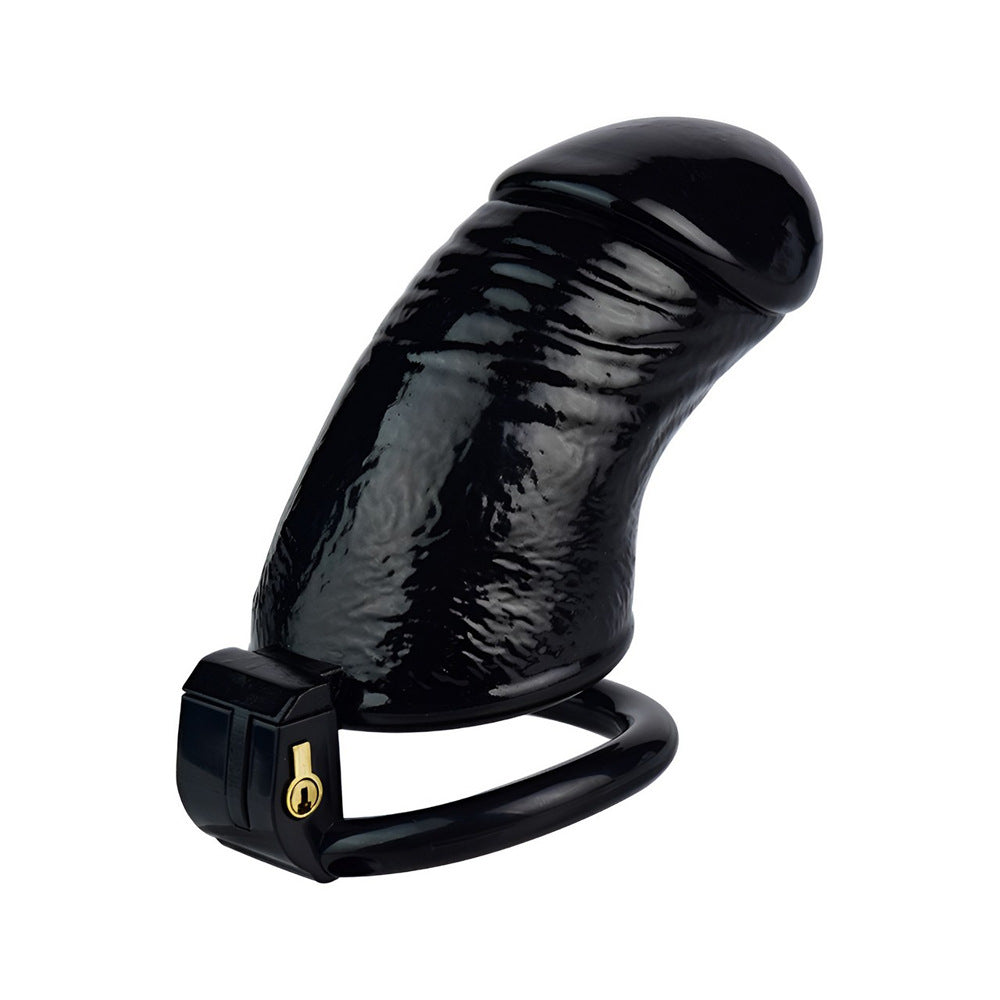 3D Printed Realistic Black Cock Cage Penis Sleeve