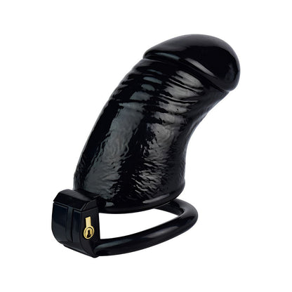 3D Printed Realistic Black Cock Cage Penis Sleeve