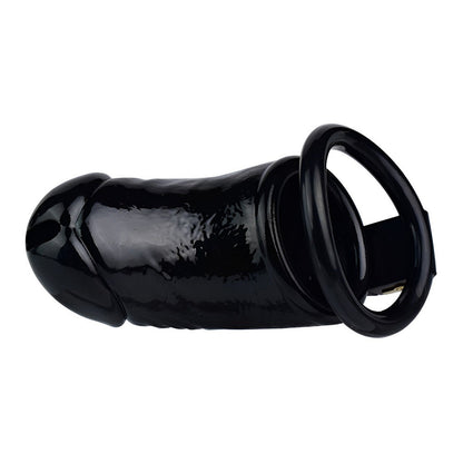 3D Printed Realistic Black Cock Cage Penis Sleeve