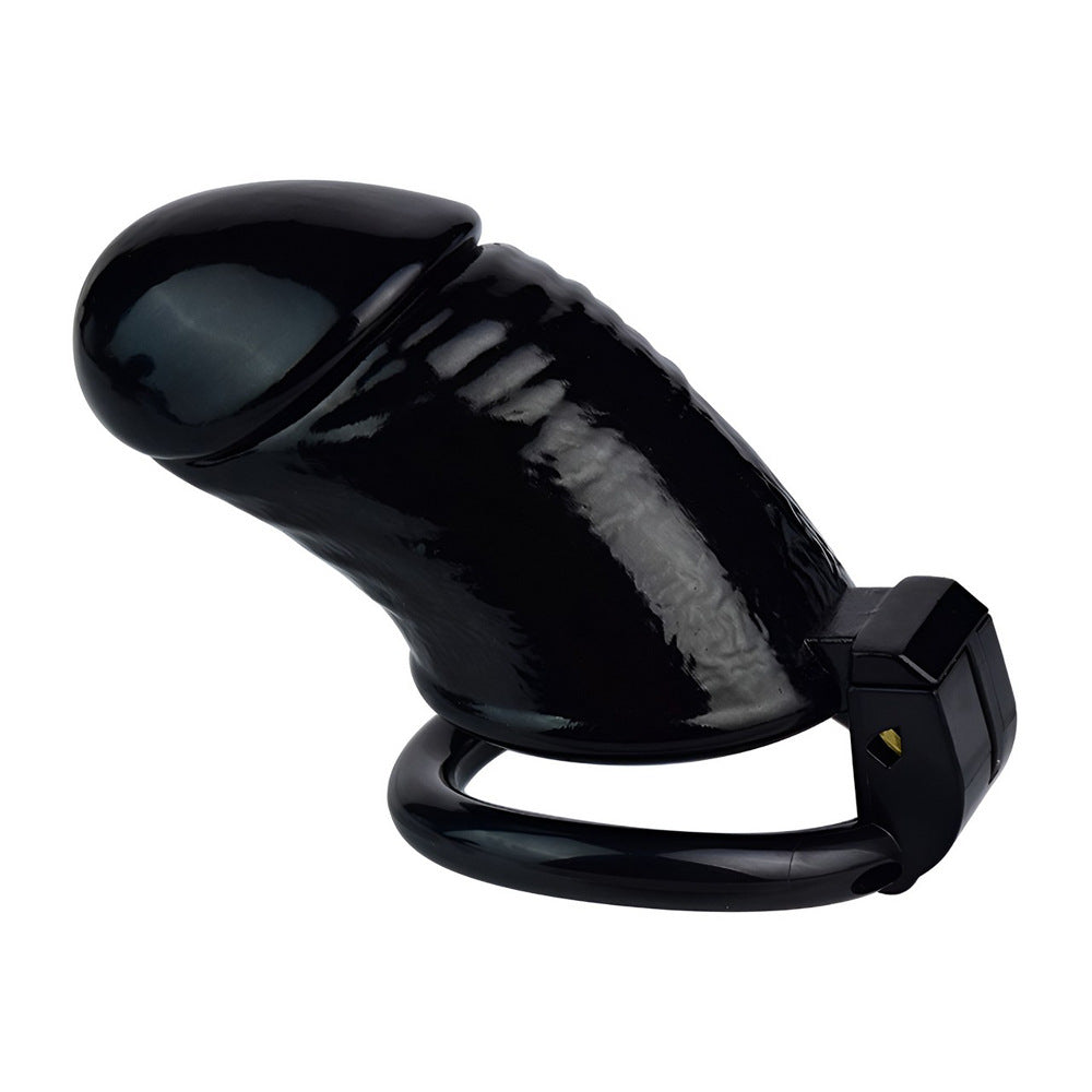 3D Printed Realistic Black Cock Cage Penis Sleeve