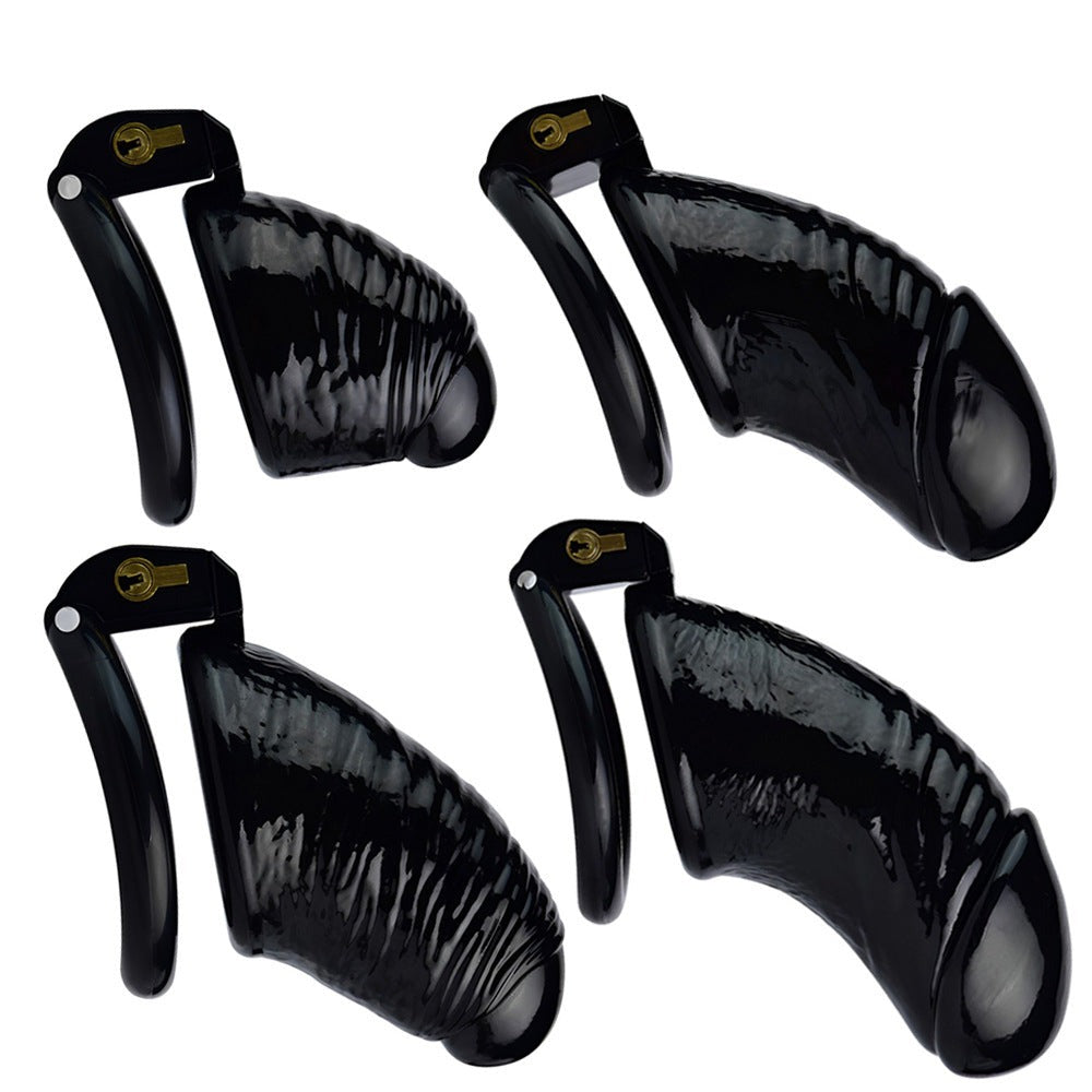 3D Printed Realistic Black Cock Cage Penis Sleeve