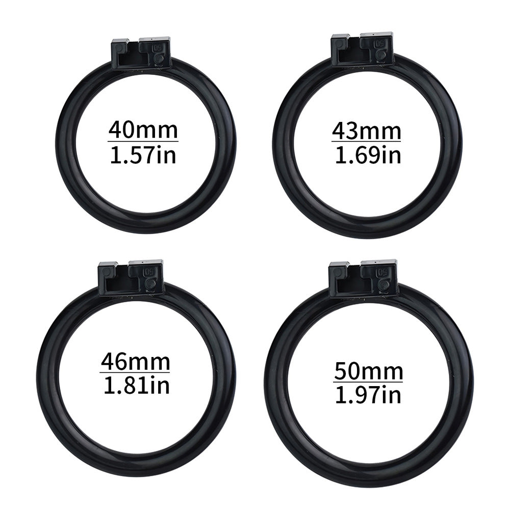 3D Printed Realistic Black Cock Cage Penis Sleeve