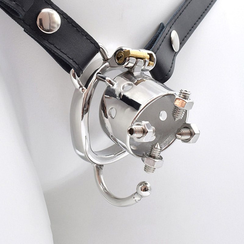Rivet Chastity Cage
