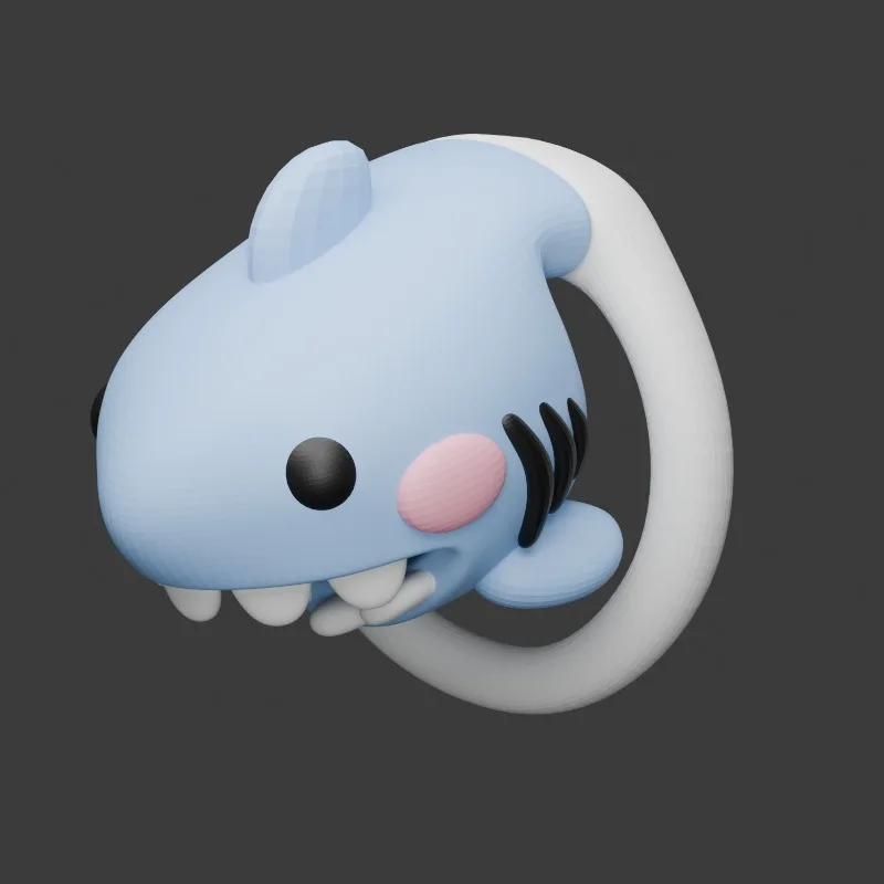 Shark Men's Chastity Cage -7