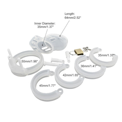 Silicone Chastity Device