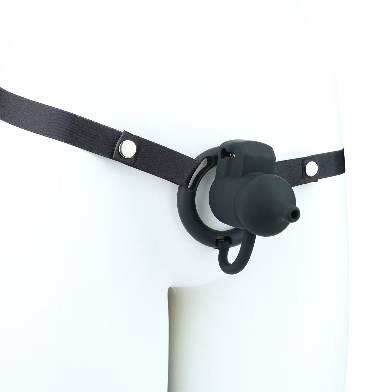 Silicone Urination Pot Chastity Cage