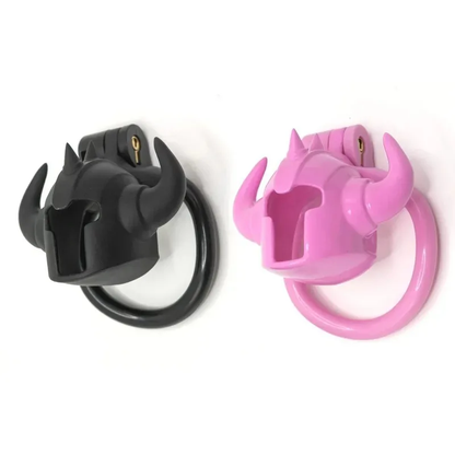 Bullhorn Sissy Chastity Cage