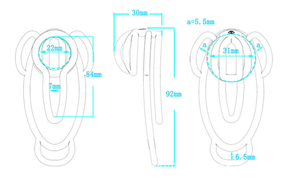 NEW Sissy Chastity Clip