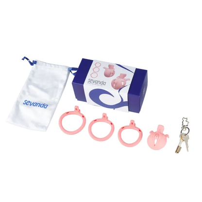 Light Pink Sissy Clit Chastity Cage