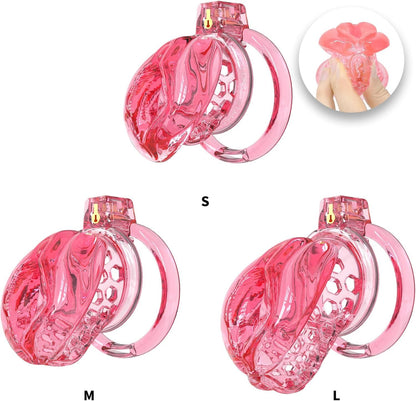Silicone Sissy Chastity Cage