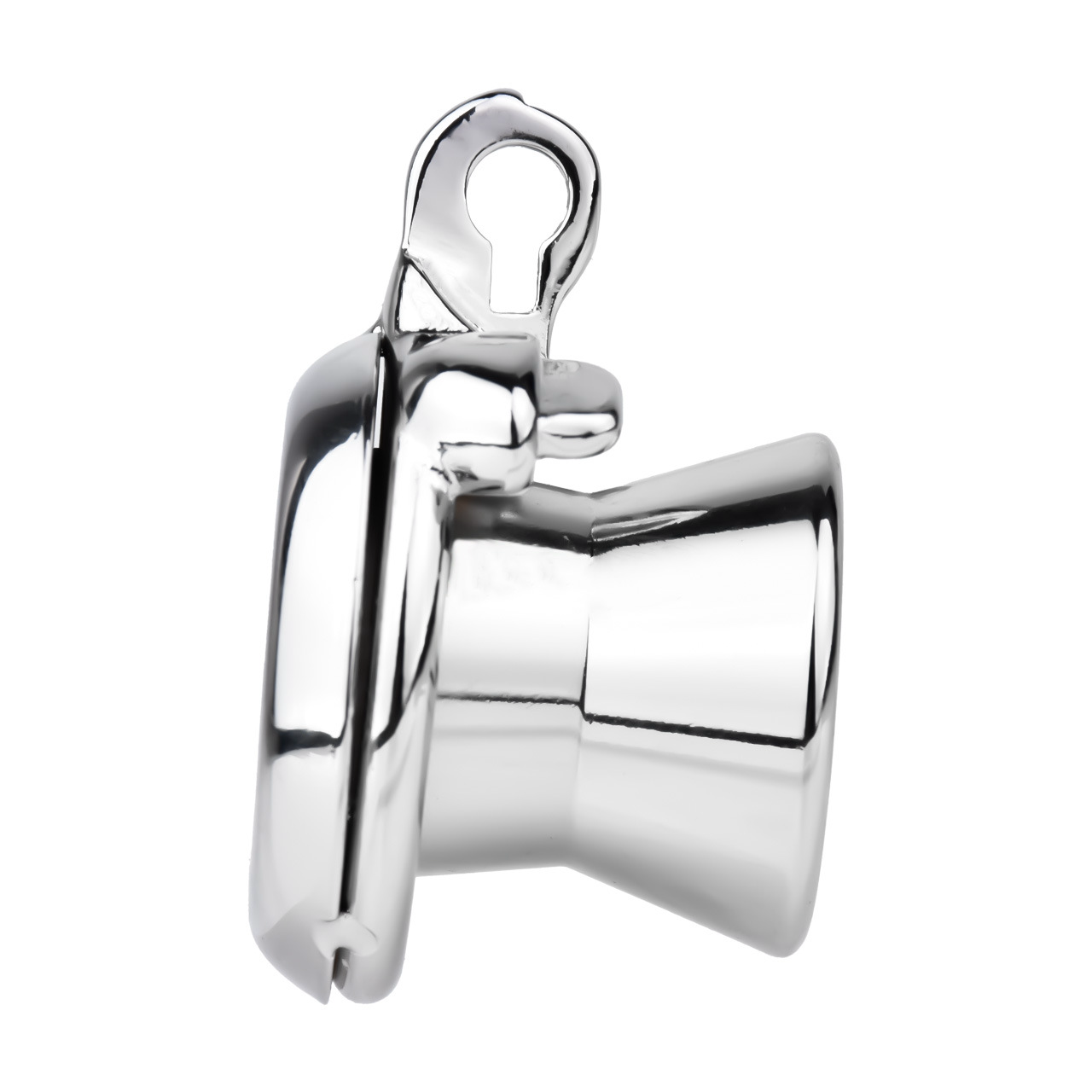 Inverted Male Chastity Cage with Flexible Catheter Tube