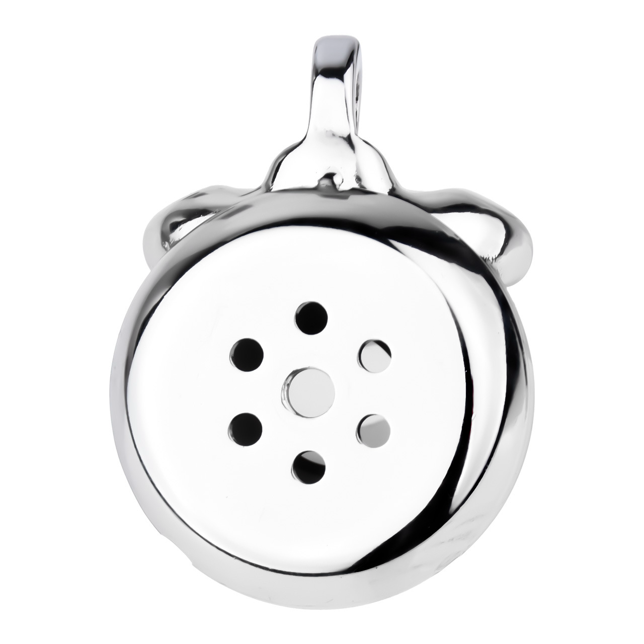 Inverted Male Chastity Cage with Flexible Catheter Tube