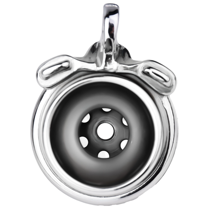 Inverted Male Chastity Cage with Flexible Catheter Tube