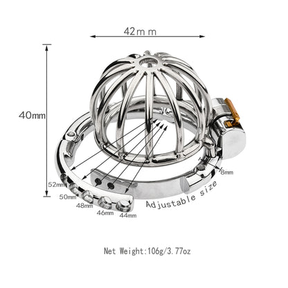 Small Prison Chastity Cage Adjustable 1