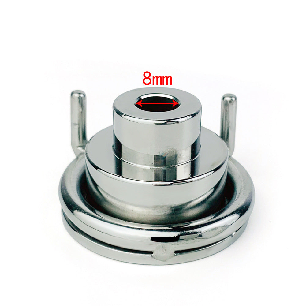Stainless Steel Inverted Chastity Cage with Urine Hole