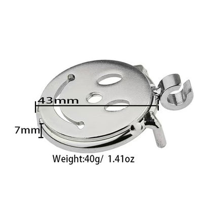 Smile Flat Adjustable Chastity Cage 3