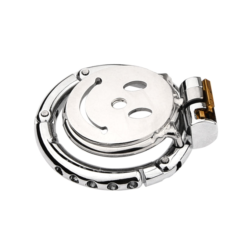 Smile Flat Adjustable Chastity Cage 1