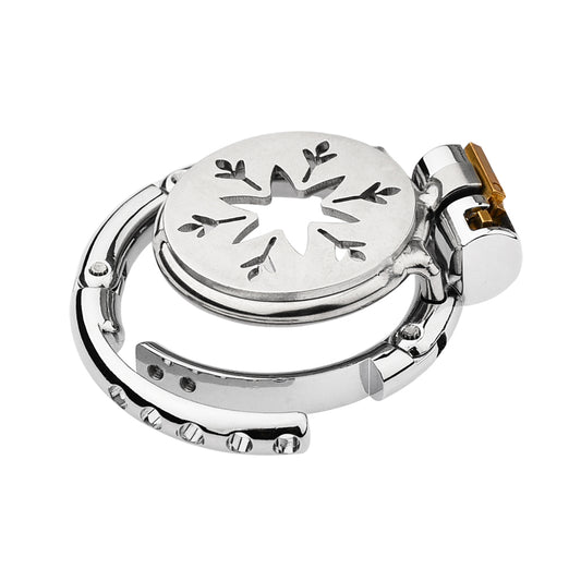 Snowflake Flat Adjustable Chastity Cage